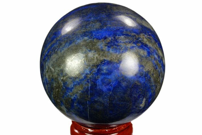 Polished Lapis Lazuli Sphere - Pakistan #123460